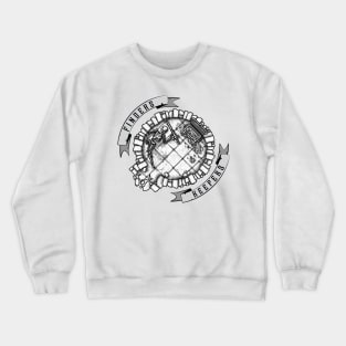 Finders Keepers Treasure Chest Skeleton Crewneck Sweatshirt